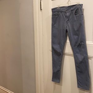 Levi Sky Blue Jeans Straight Leg